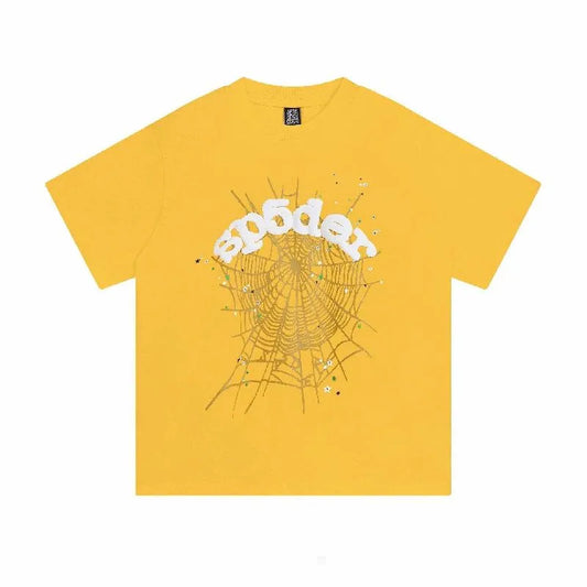 Sp5der T-Shirts – Yellow