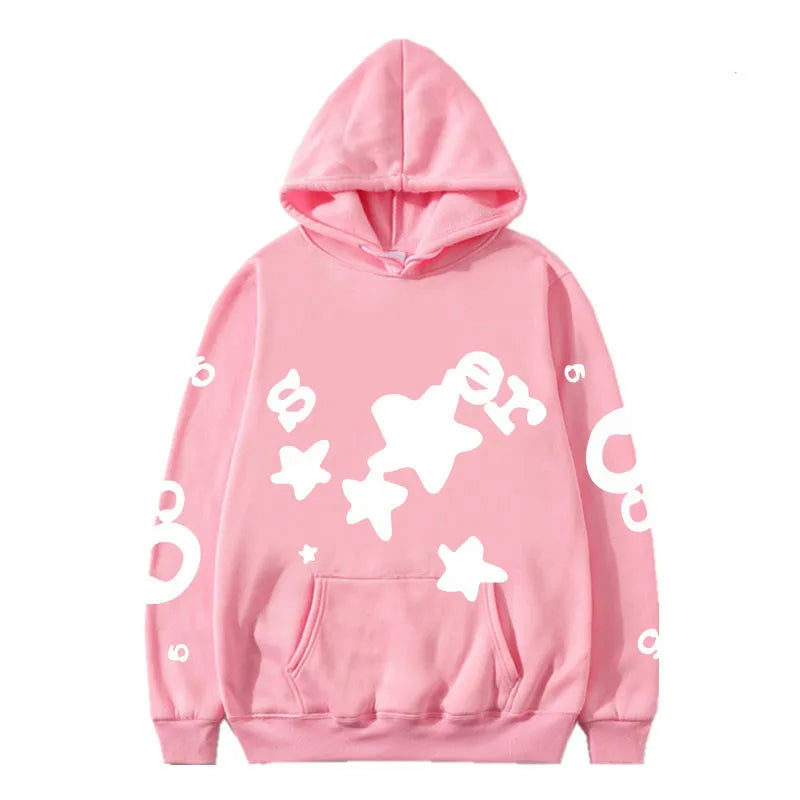 Sp5der Hoodie – Baby Pink