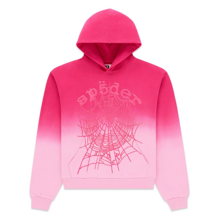 OG Web Ombre Hoodie Pink