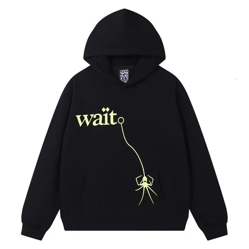 Sp5der Hoodie – Drak Black
