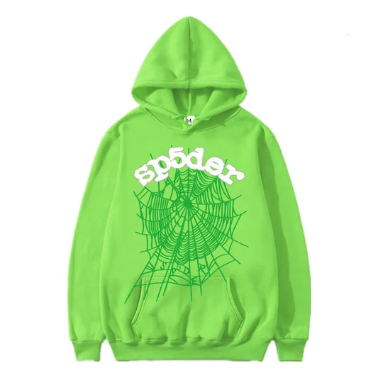 Sp5der Hoodie – Smile Green